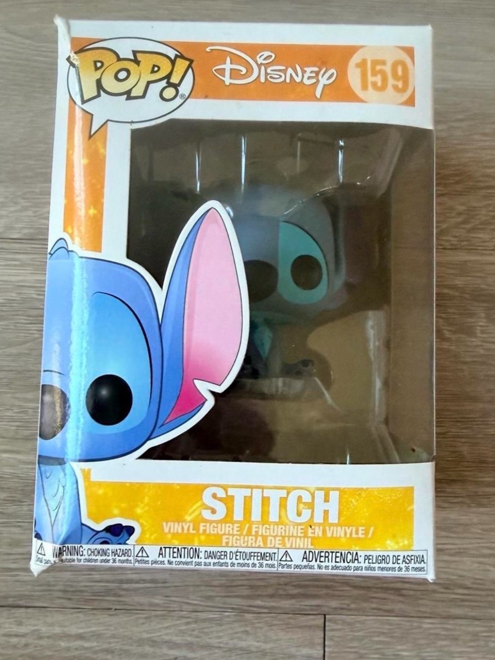 Funko Stitch Vinyl Figure - Blue with Pink Ear Accents
